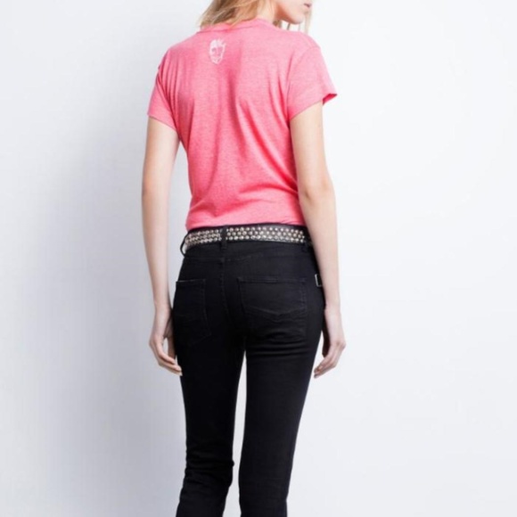 Zadig and Voltaire Wass Burn Tee - Picture 2 of 2